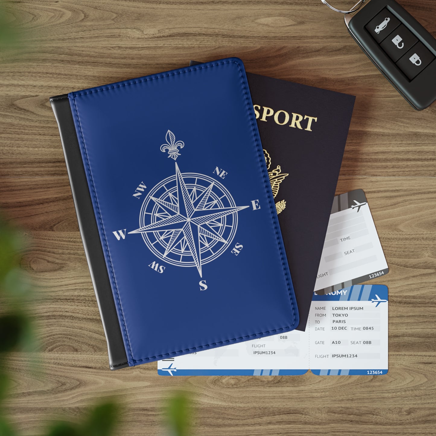 Compass Passport Cover