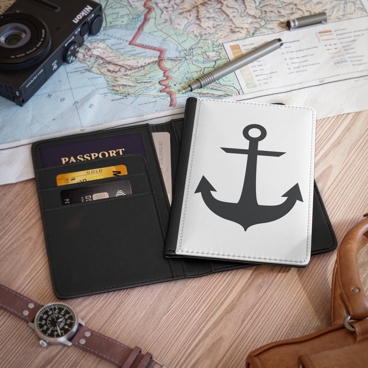 Anchor Passport Cover