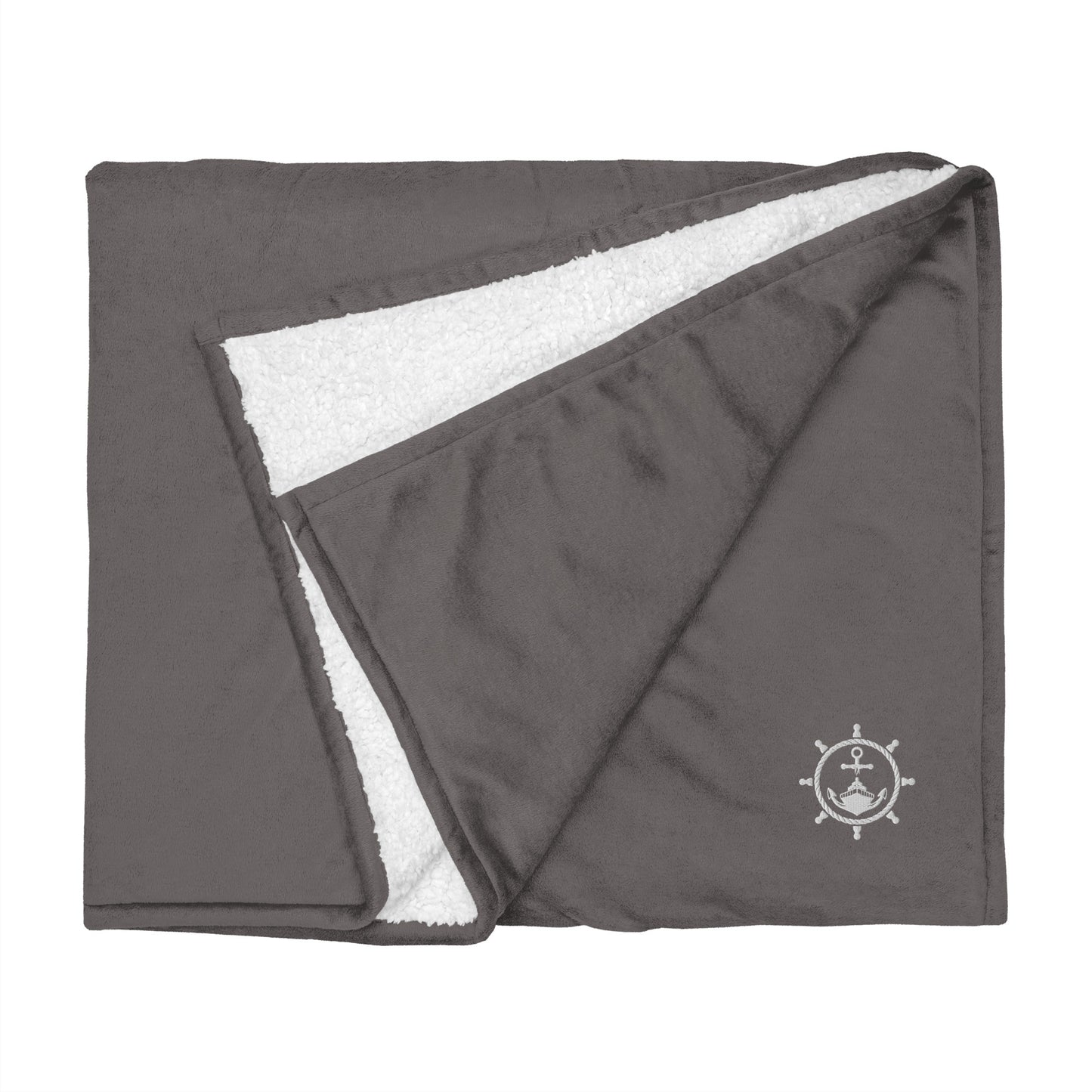 Ship & Helm Premium sherpa blanket