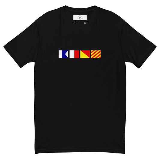 'Ahoy' Nautical Flag T-shirt