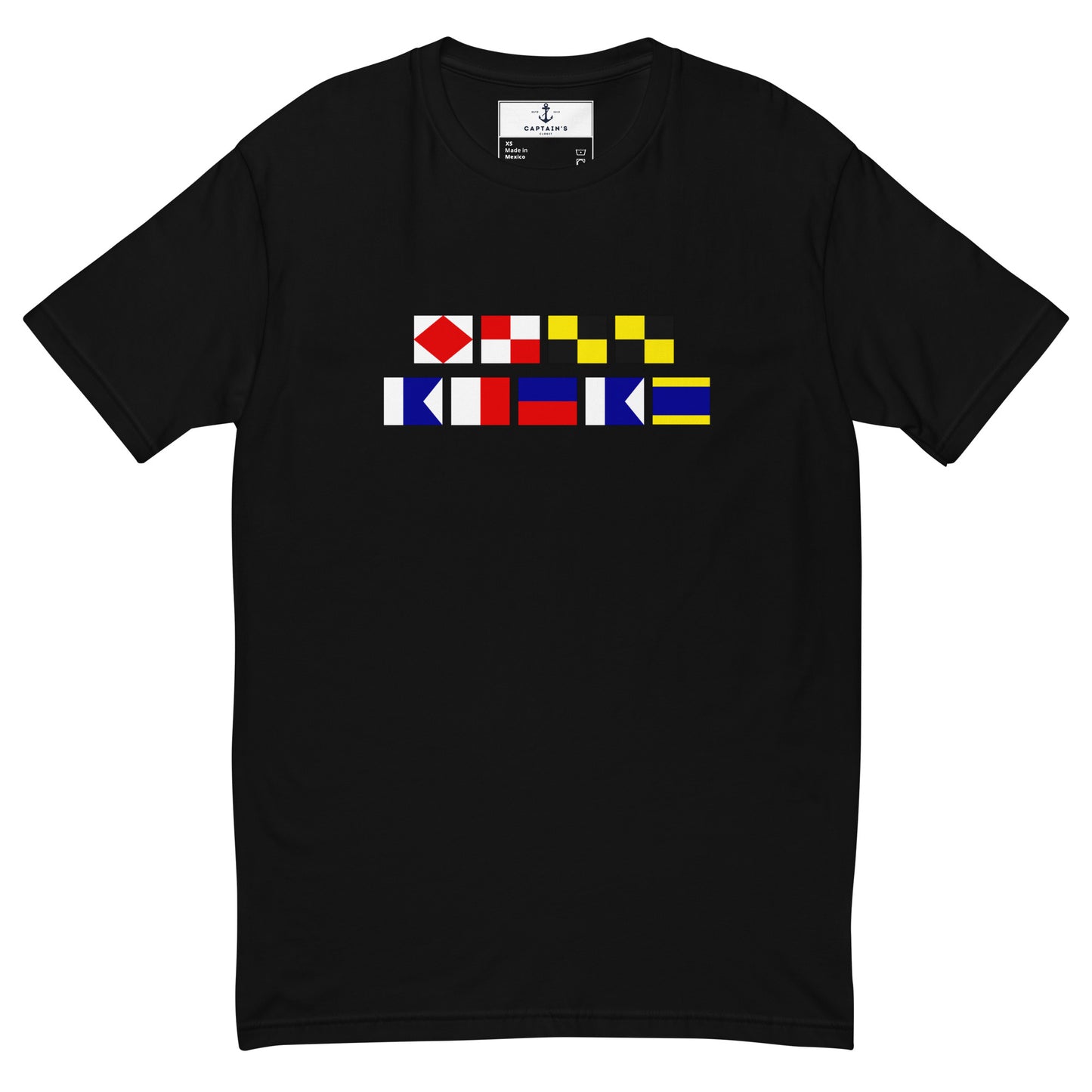 'Full Ahead' Nautical Flag T-shirt