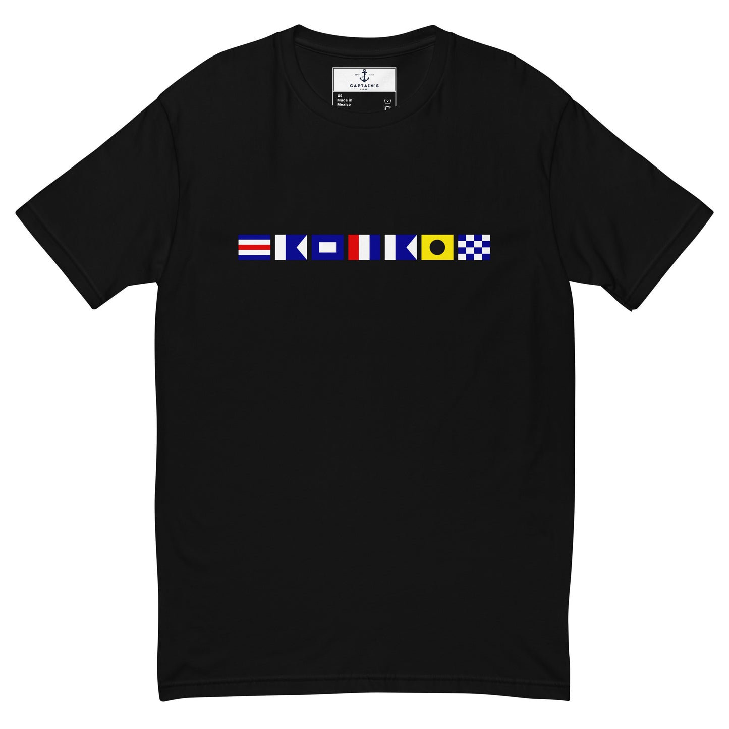 'Captain' Nautical Flag T-shirt