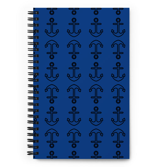 Skipper Anchor Spiral notebook